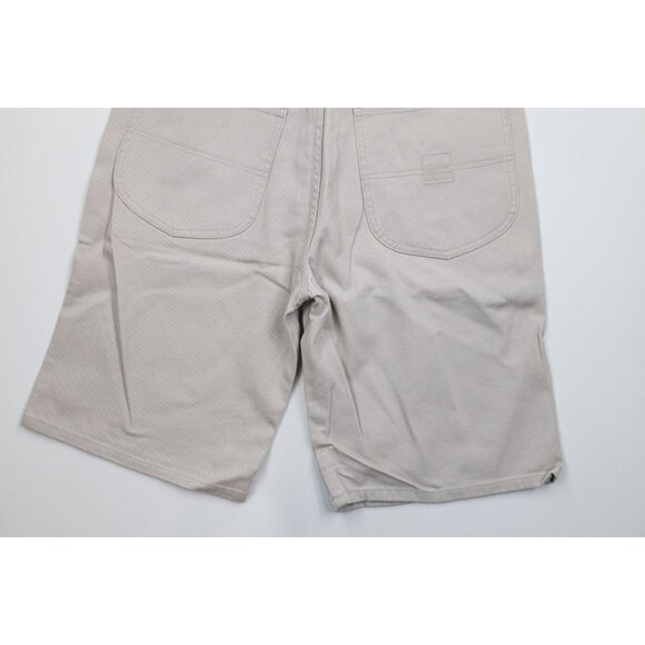 Deadstock Vtg 90s Marithe Francois Girbaud Mens 32 Baggy Denim Jean Shorts Gray - Picture 10 of 11